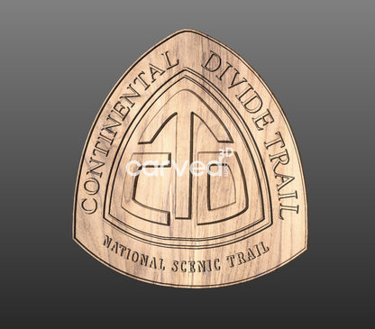 Continental Divide Trail topographical 3D STL High Quality HD model