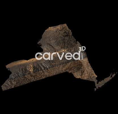 New York USA topographical 3D STL High Quality HD model